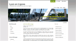 Desktop Screenshot of lyon-en-lignes.org